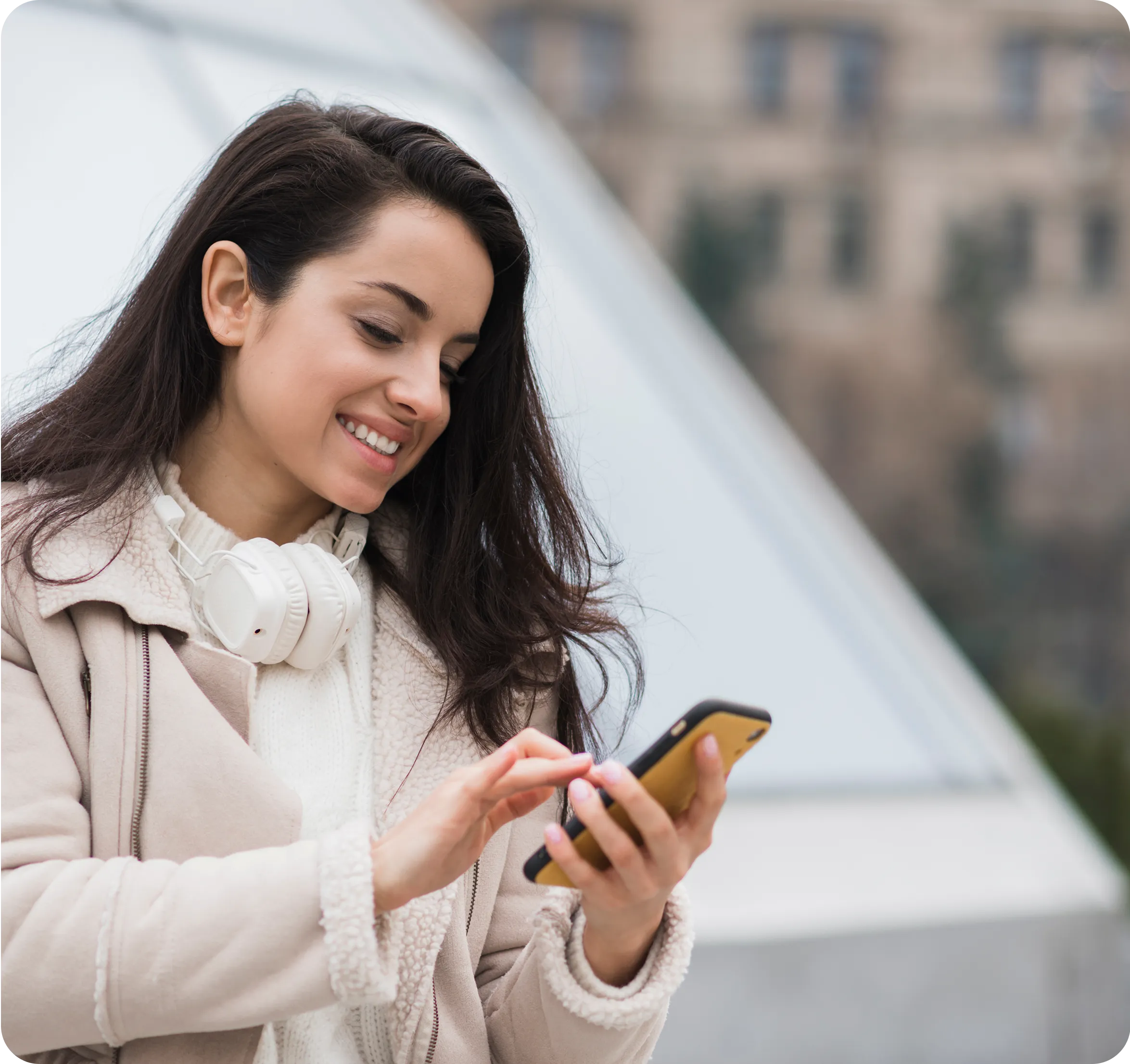 Jingle Pay app on phone