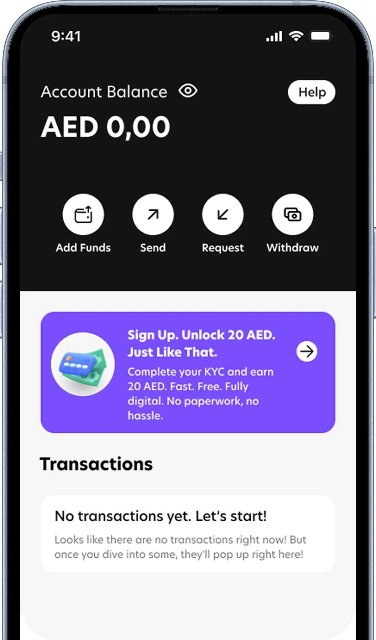 Jingle Pay app on phone